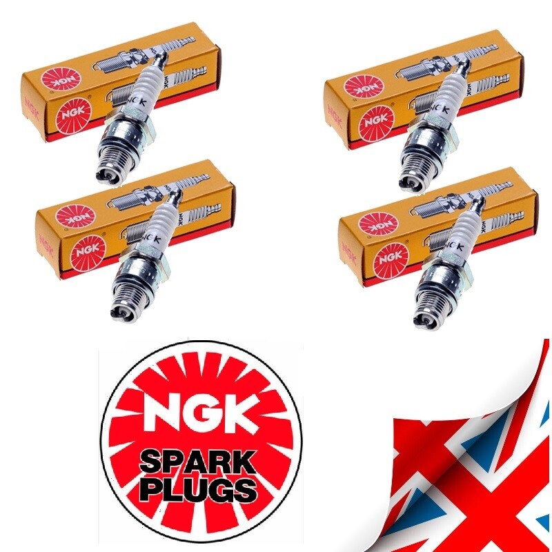 4x Yamaha XJR 1300 2009 NGK Spark Plug Set