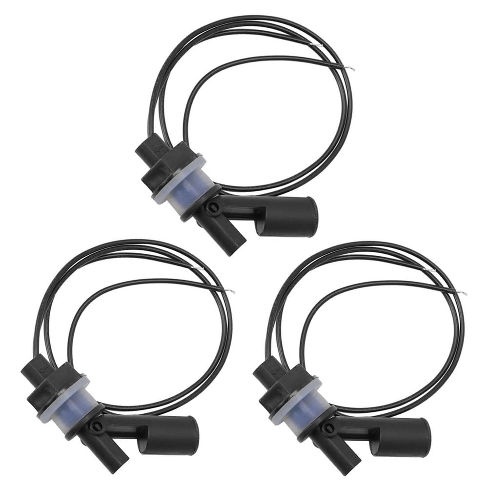 3 pc Water Level Sensor Horizontal PP Side Mount Float Switch for Tank Pool A...