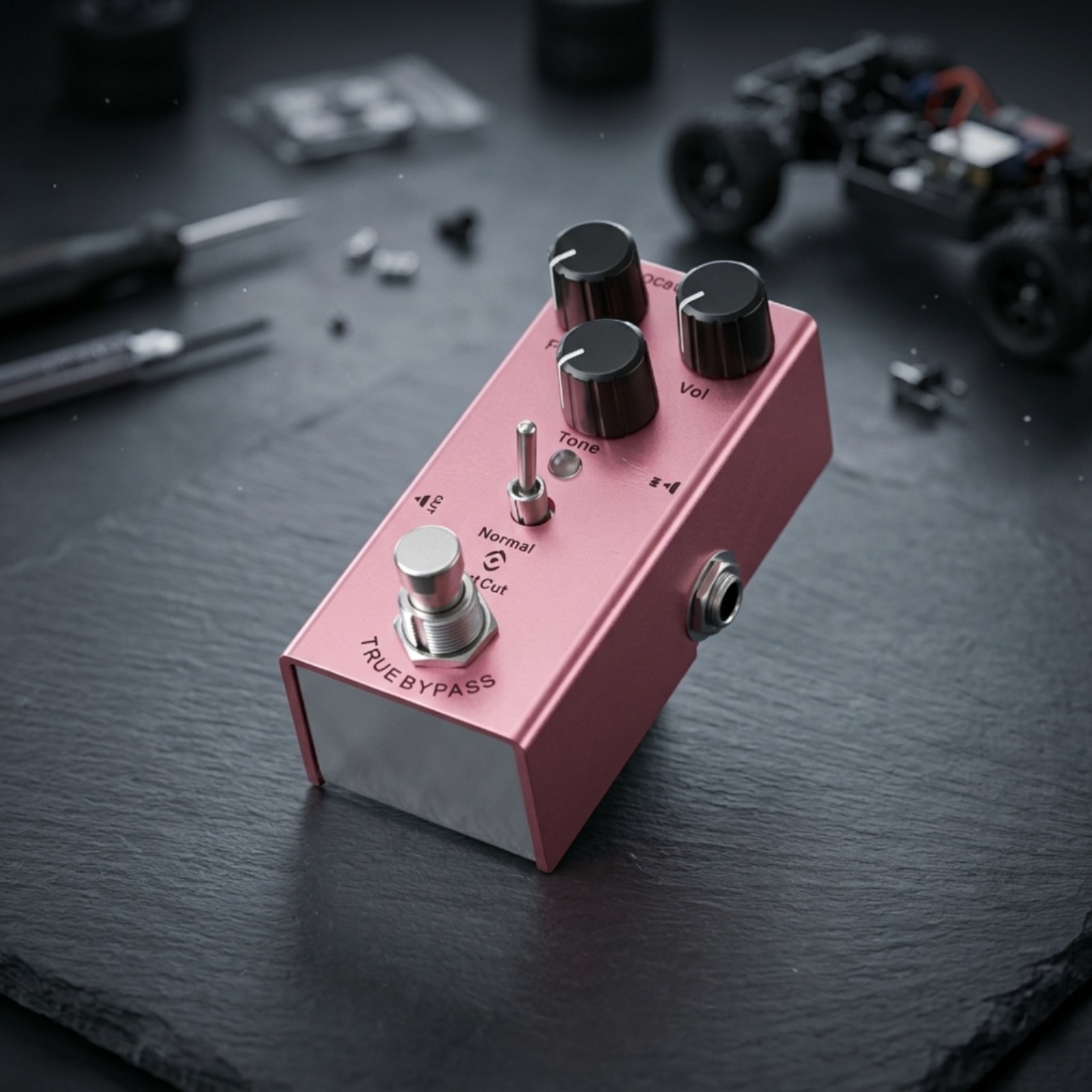Guitar Fuzz Pedal True Fuzz Pedal Rectangular