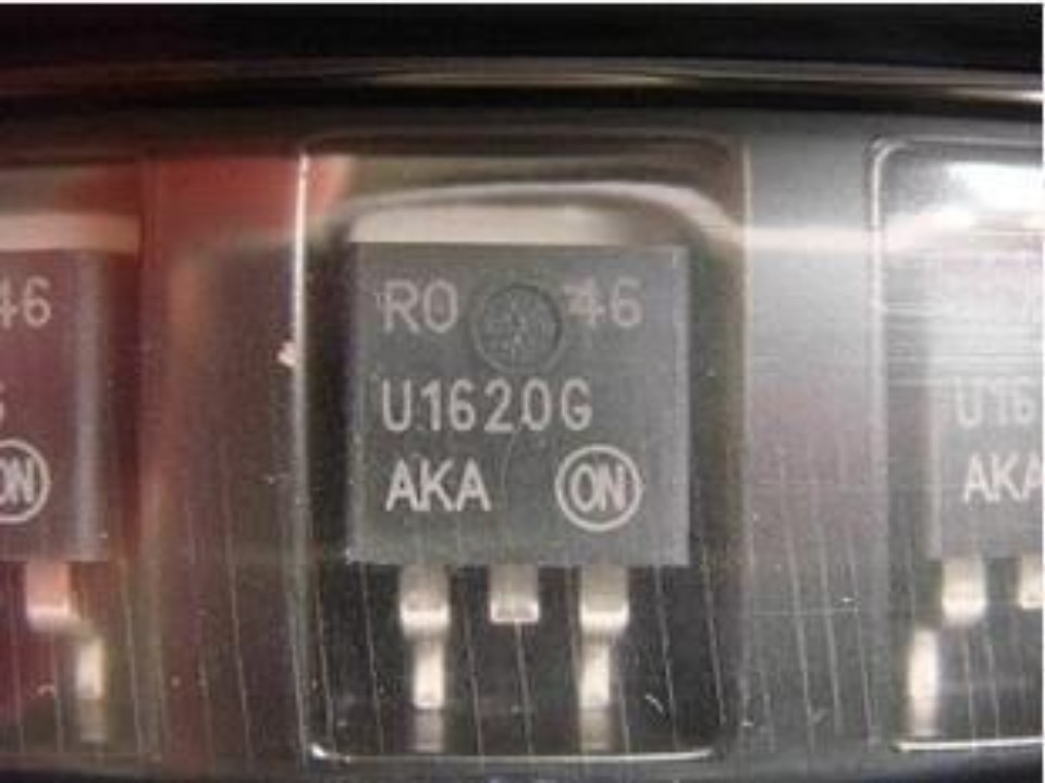 5PCS/Lot Original MUR1620G U1620 U1620G TO-263 16A 200V Automotive Fast Recovery