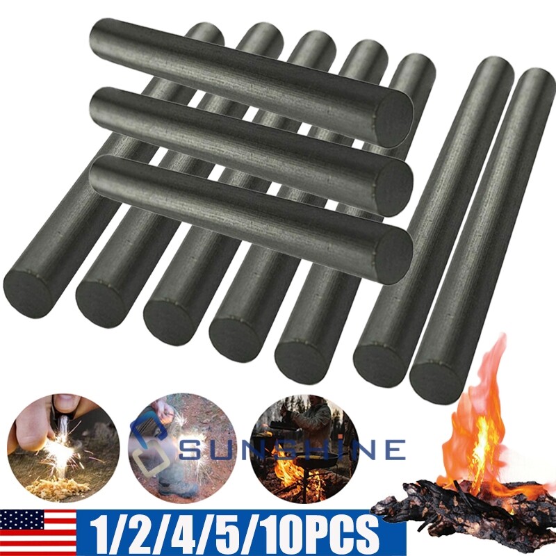 Lots Outdoor Camping Survival Ferrocerium Flint Fire Starter Magnesium Ferro Rod