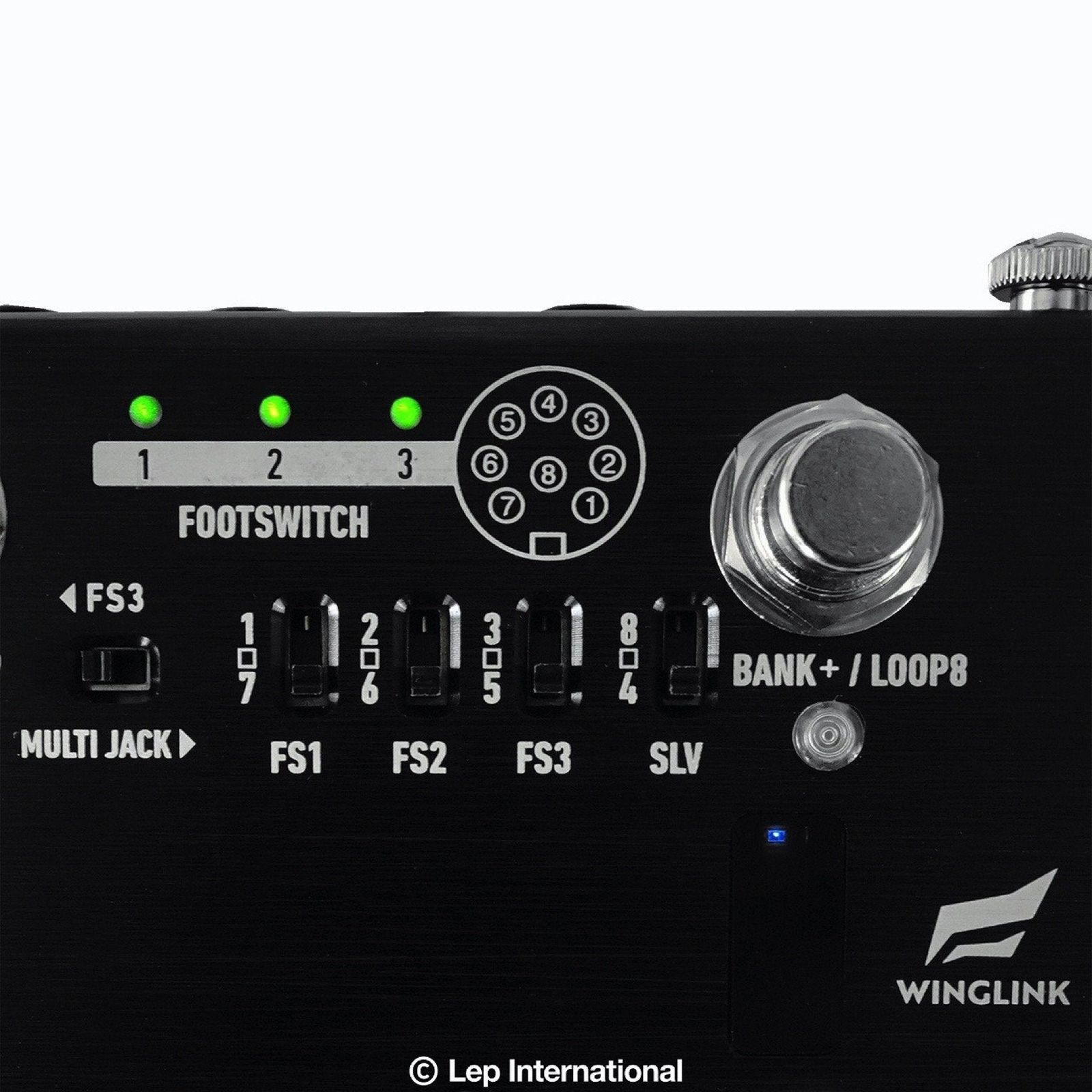 One Control Crocodile Tail Loop Wing OC-10W programmable MIDI Switcher Buffer