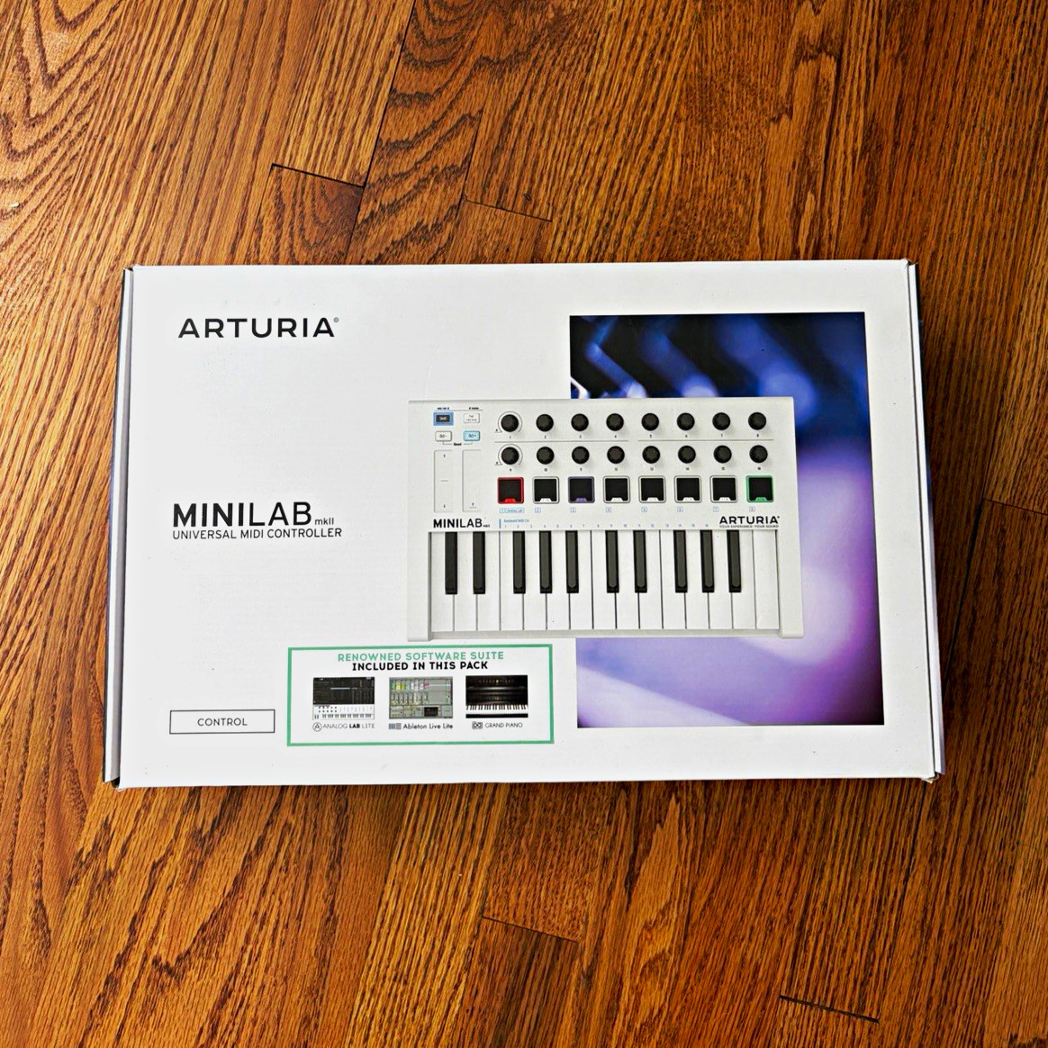 Arturia MiniLab mkII 25-Key MIDI Keyboard Controller USB Synth Keys, Software