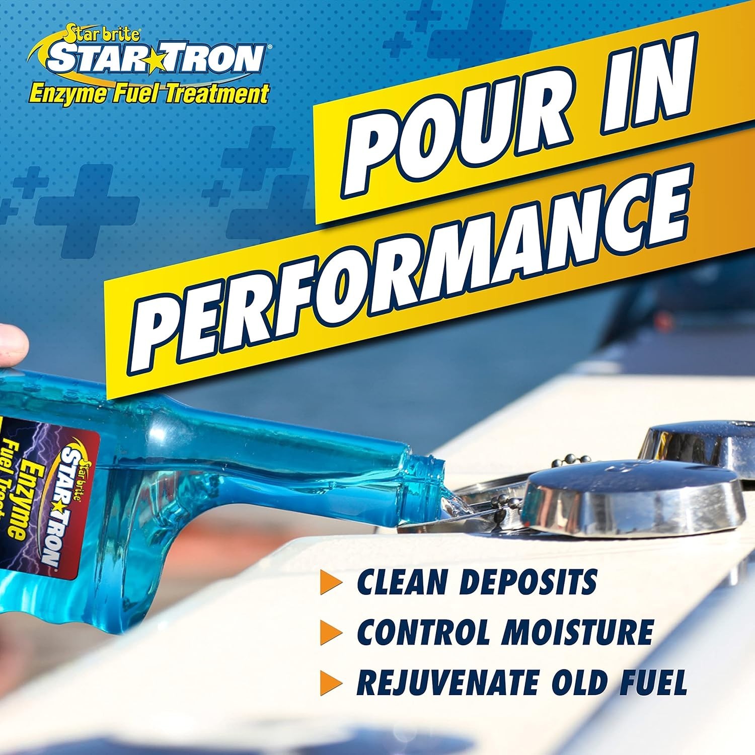 Star Tron Enzyme Fuel Treatment SEF Gasoline Formula - 1 oz. Treats 6 Gallons...