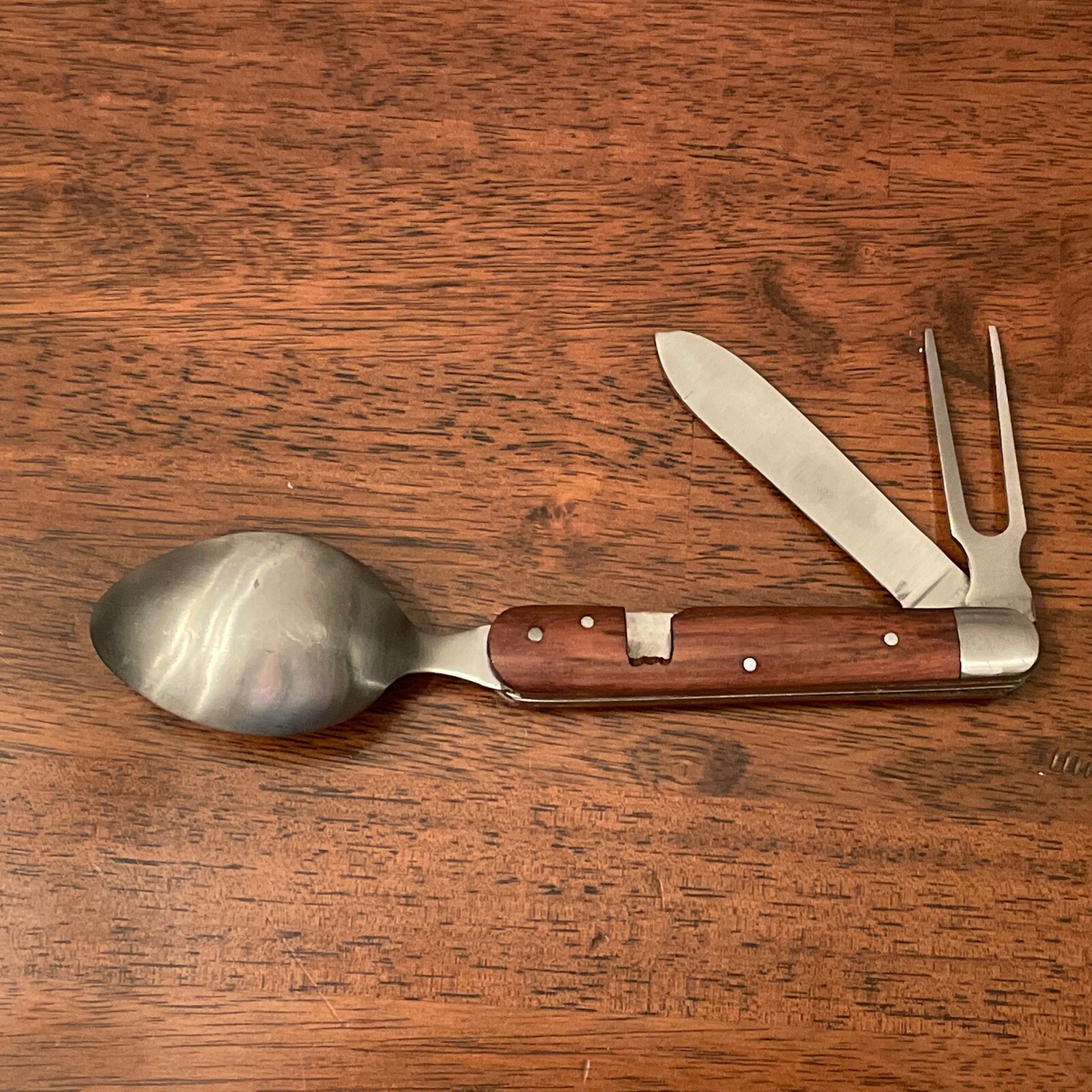 Combination Spoon, Fork, Knife Reenacting