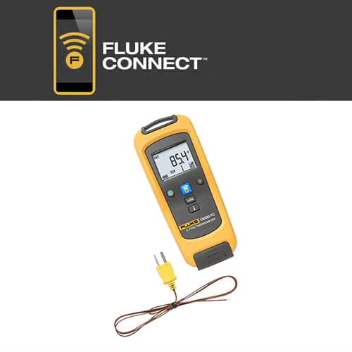 Fluke T3000 FC Wireless K-Type Temperature Module with Fluke Connect