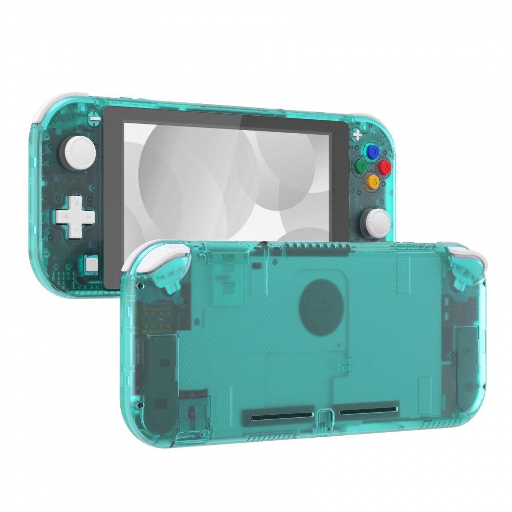 Emerald Green Replacement Shell Screen Protector Button for Nintendo Switch Lite