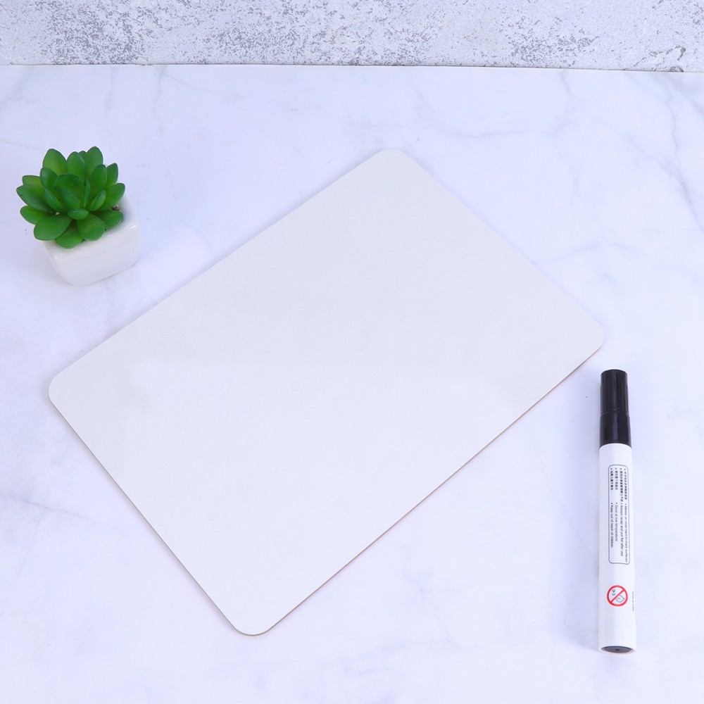 4 Pcs White Board Portable Whiteboards for Classroom Planner Reminder Desktop