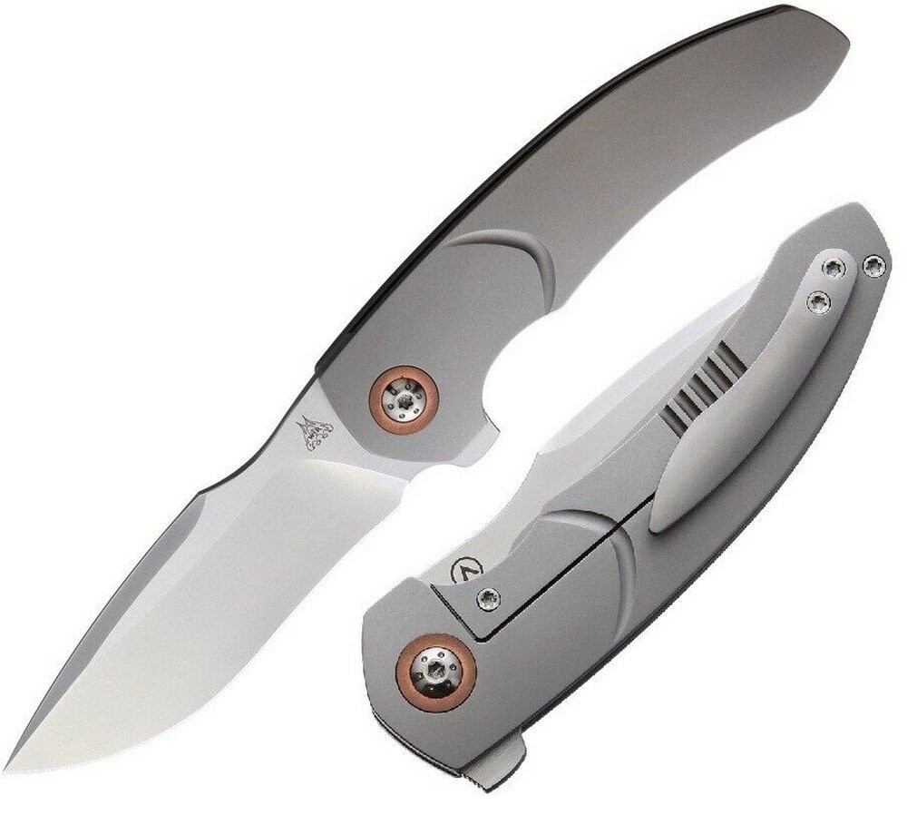 Alliance Designs Deimos Framelock Copper Folding Knife - AL012