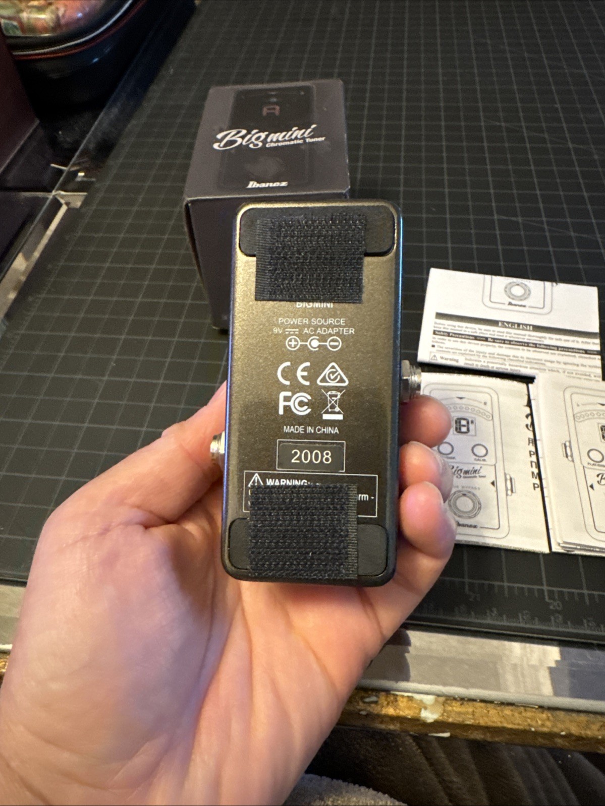 Ibanez BIGMINI Mini Chromatic Pedal Tuner