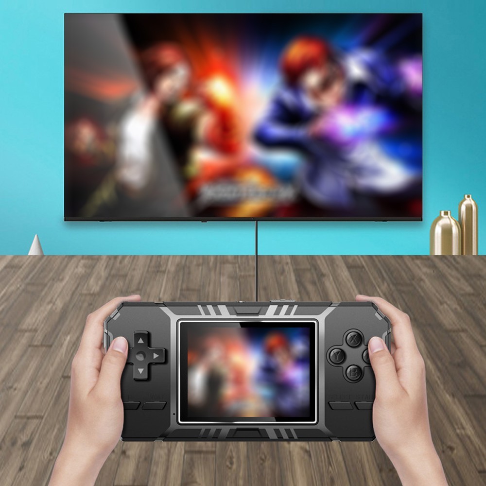 Handheld Video Retro Game Console Player Built-in 500 Games 3" IPS HD Screen