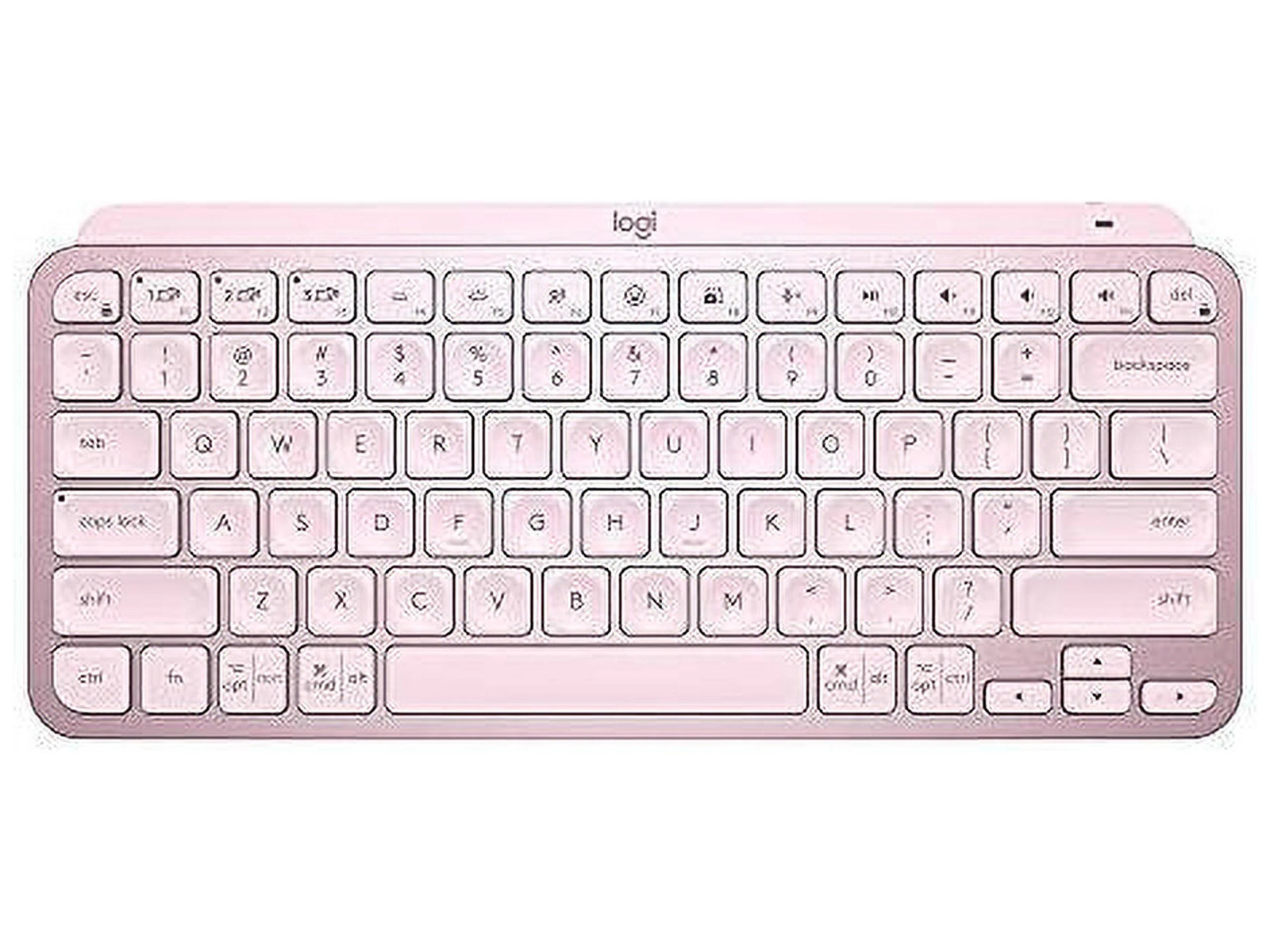 Logitech MX Keys Mini Minimalist Wireless Illuminated Keyboard Rose