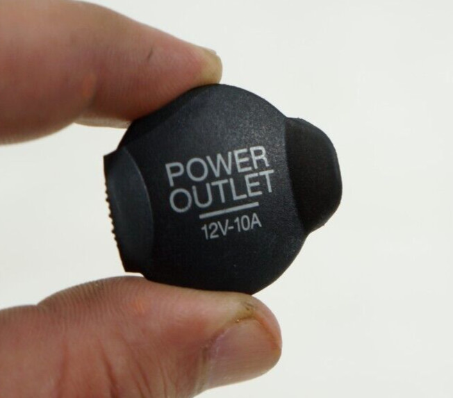 2009-2015 jaguar x250 xf xk xj r power outlet cap cover 12v trim covering OEM
