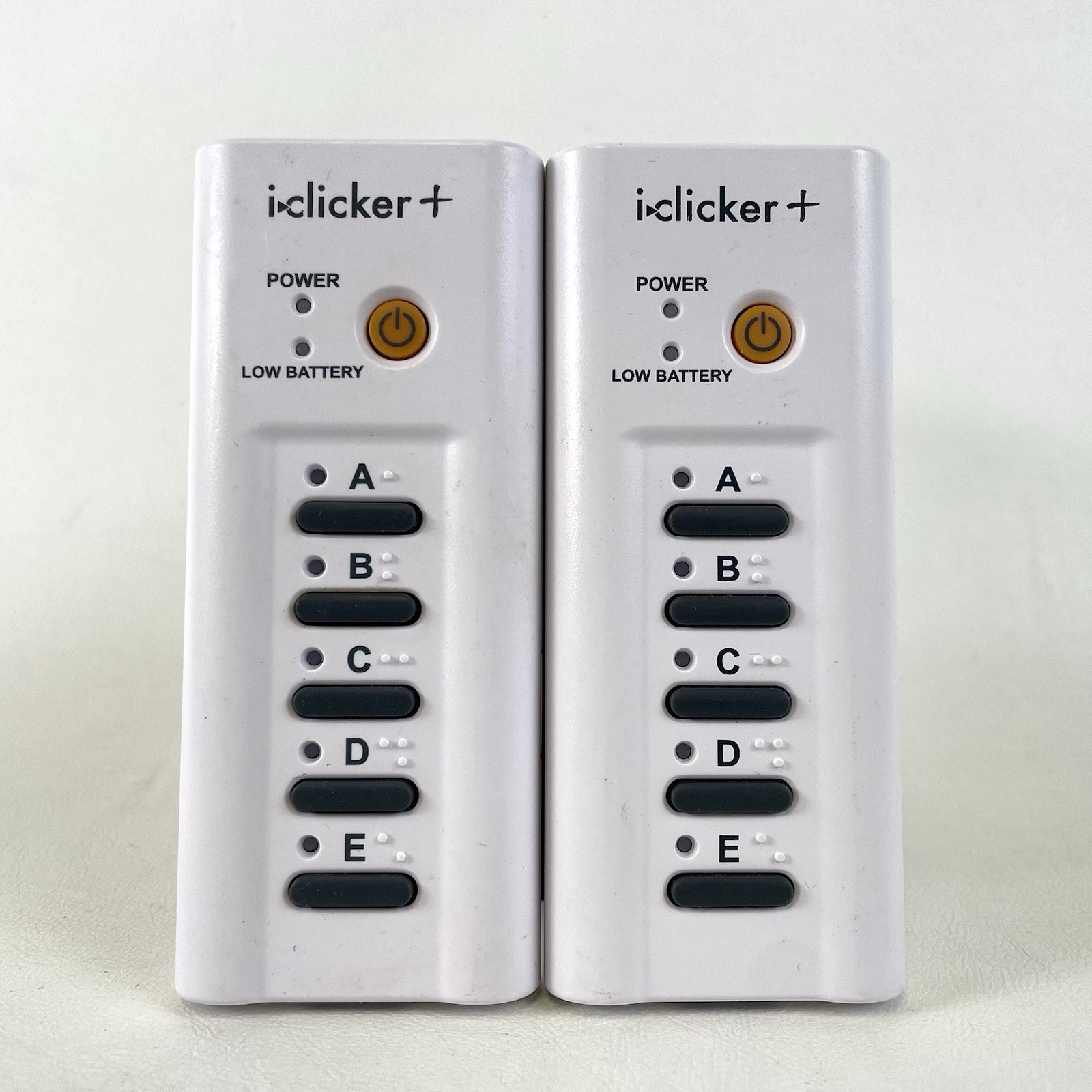 iClicker Plus RLR15 Student Classroom Response System Remote Control LOT OF 2