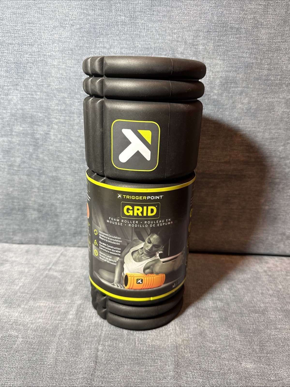 Trigger Point Performance TPT-GRDBW The Grid Black Foam Roller - Black