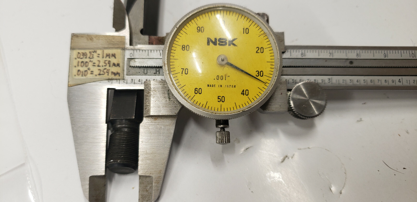 Standard 4" EXTENSION PART for Inside Dial Indicator Bore Gage shelf-t3 box#2