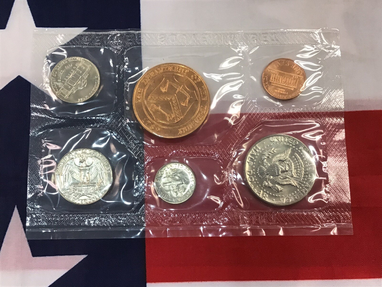 1974-D Official US Mint Souvenir Set as pictured.