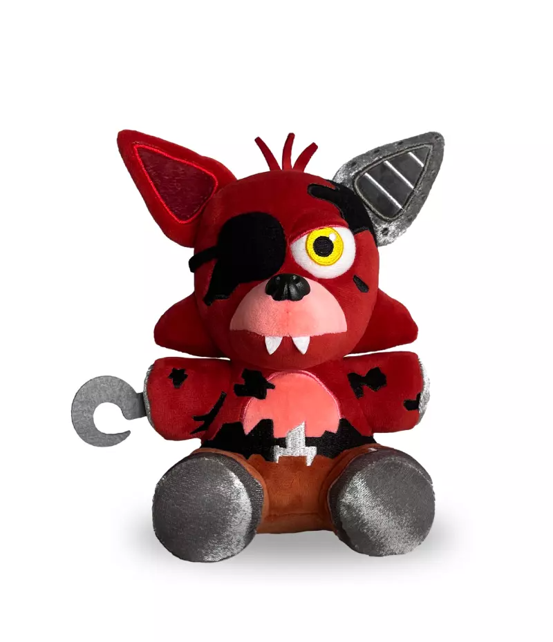 XSmart 7" Withered Foxy Plush, FNaF Five Nights at Freddy's 2