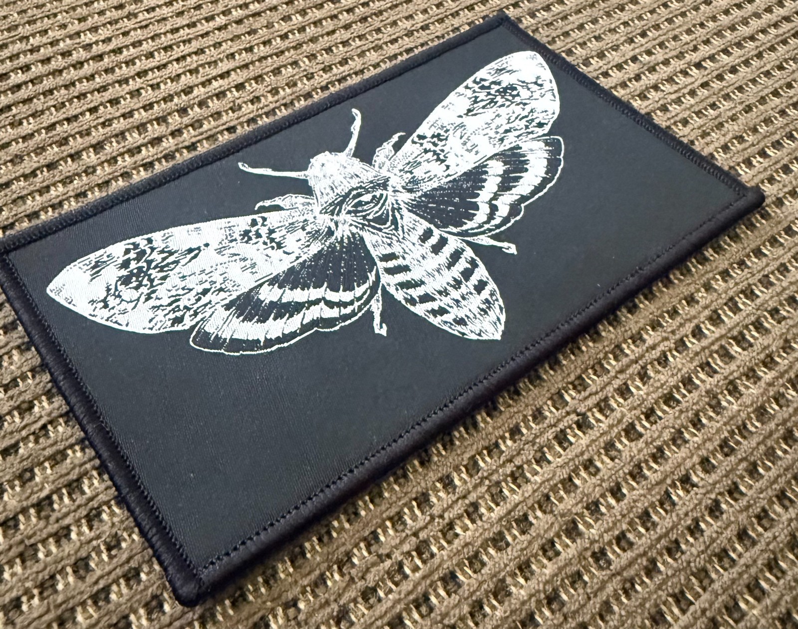 White Phosphor “Moth As Above So Below” XL Patch Echelon