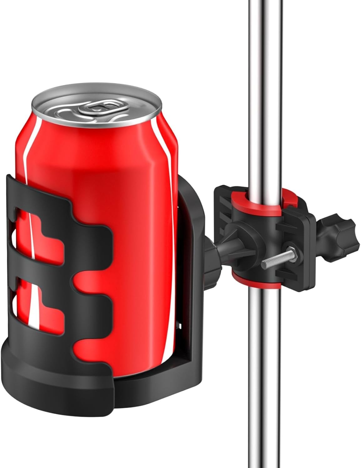 Adjustable Mic Stand Drink Holder with 360° Rotate Microphone Stand Cup Holde...