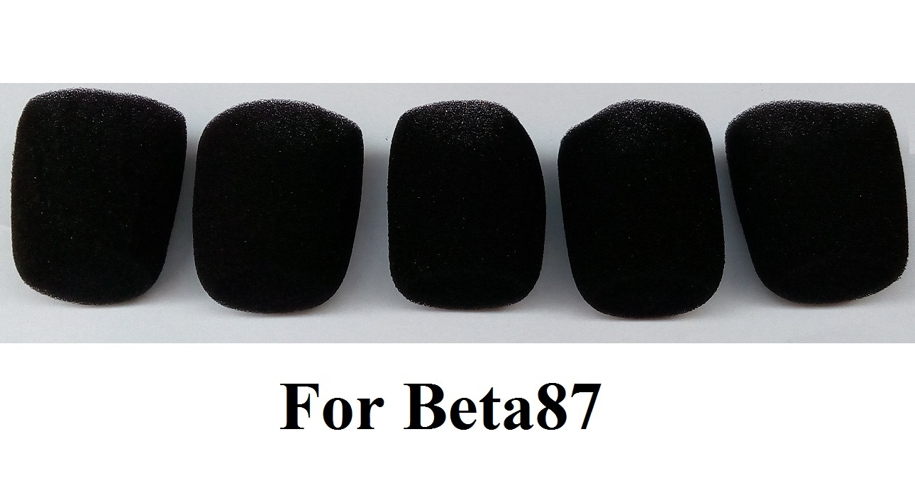 5 PCS  Beta87 Inner Windscreen Cover for Shure Handheld Condenser Mic Beta 87A