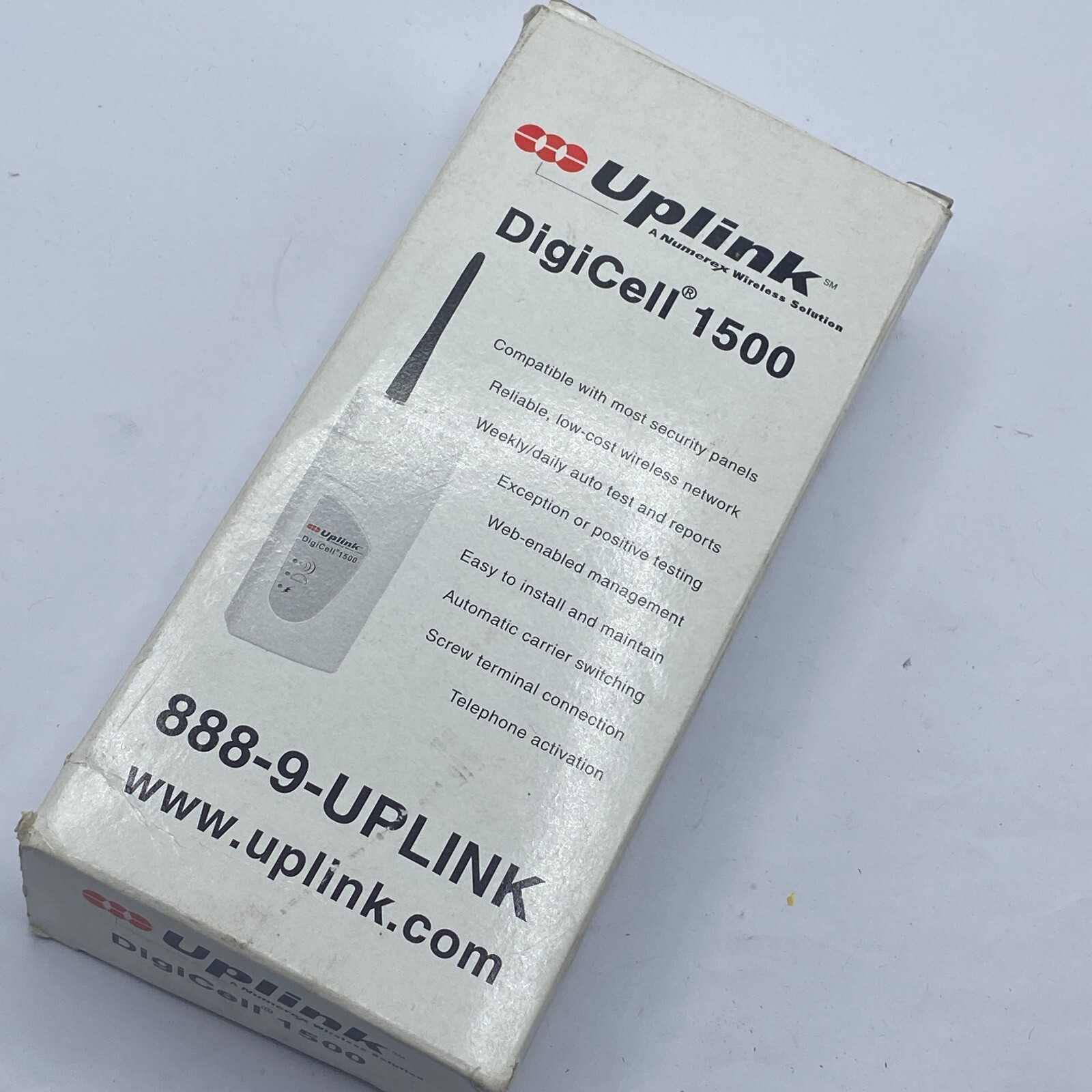 UPLINK Digicell 1500 Cellular Dial Alarm Security 888-9-UPLINK ⭐