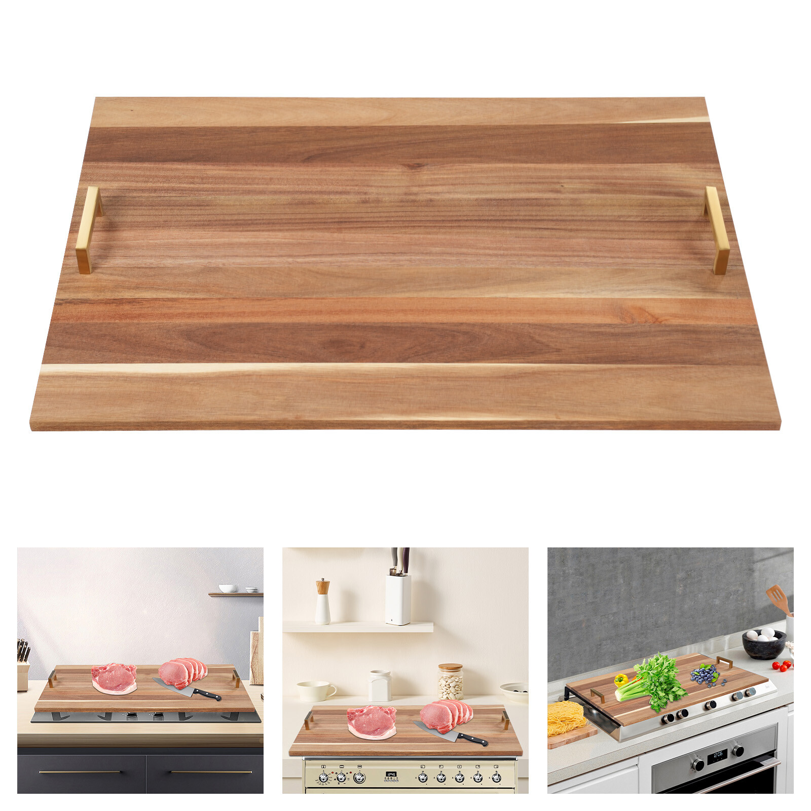 Stove Top Cover Multi-functional Stove Top Cover With Handles Stove Cover