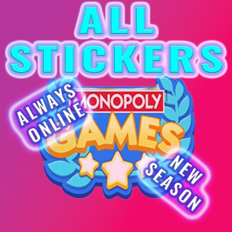 Monopoly Go Stickers Gold ⭐️1/2/3/4/5/6⭐️Star (Simpsons Album)