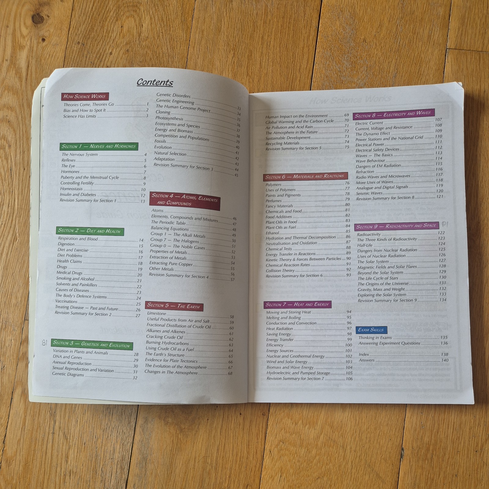 GCSE Core Science Revision Guide - Higher level