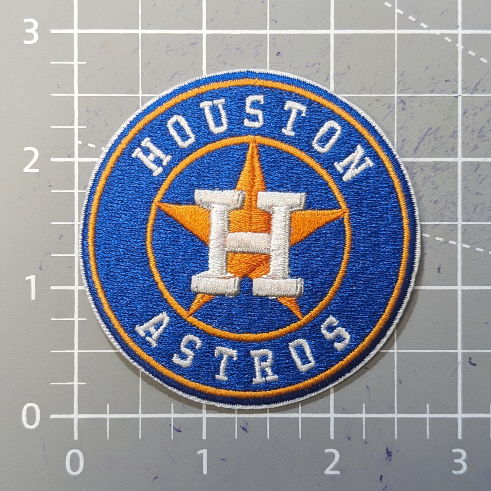 Houston Astros Patch 2.75" MLB Baseball Sports Embroidered Iron On Patch