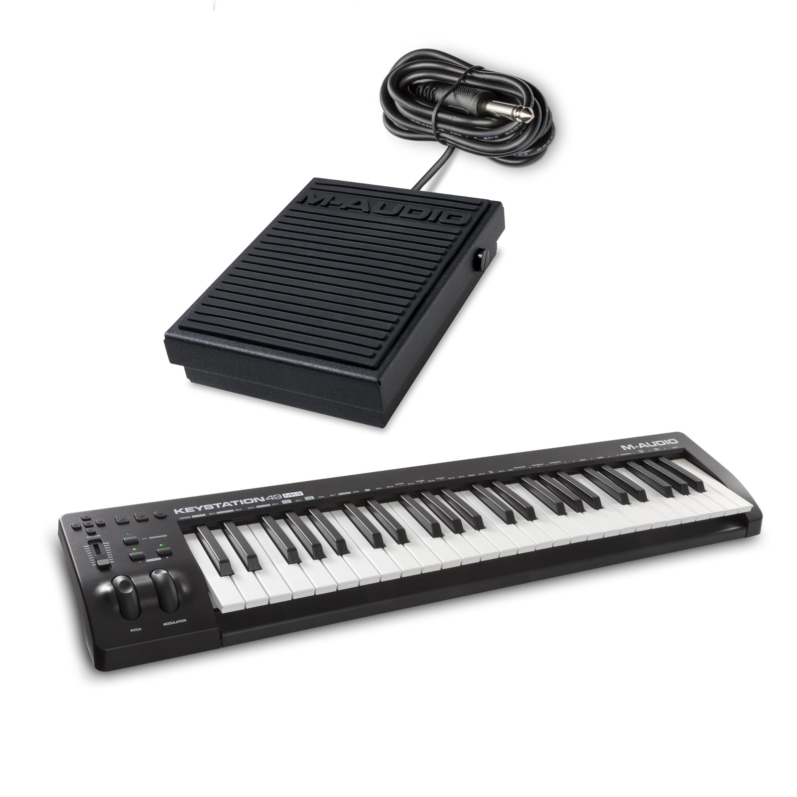 M-Audio Keystation 49 MK3 - Synth Action 49 Key USB MIDI Keyboard 49 Keys