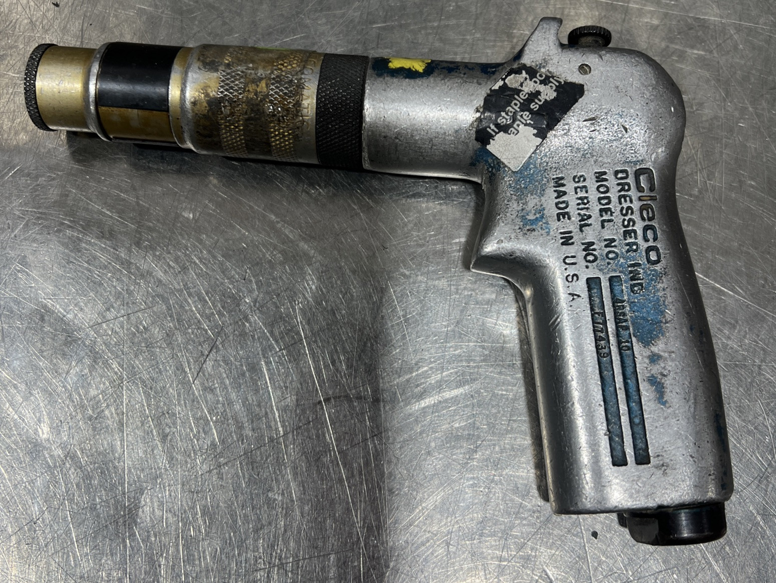 CLECO Pneumatic Pistol Grip Screw/Nut Driver 4RSAP 10 Used Surplus
