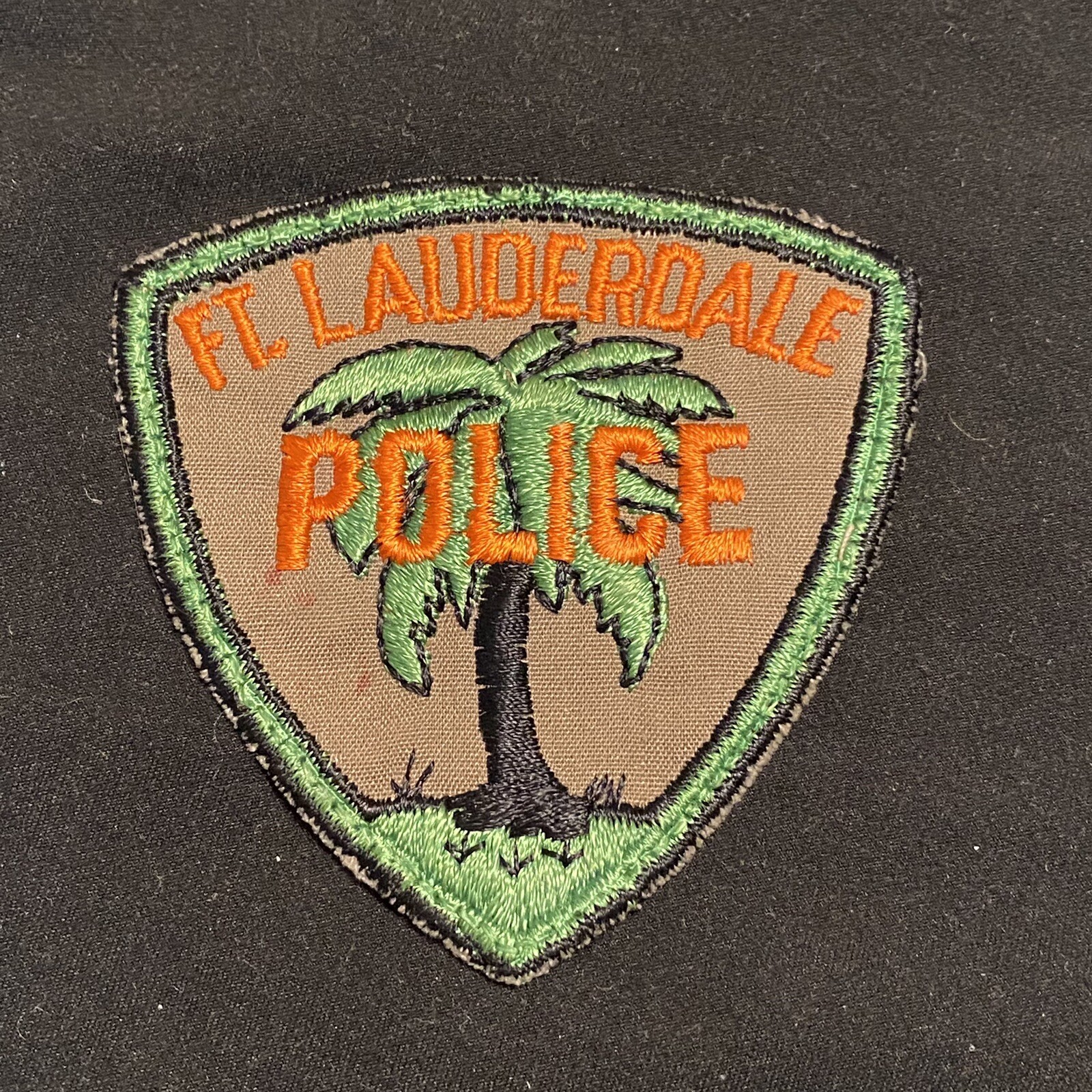 Vintage Original 1940s Ft. Lauderdale Florida Police Patch