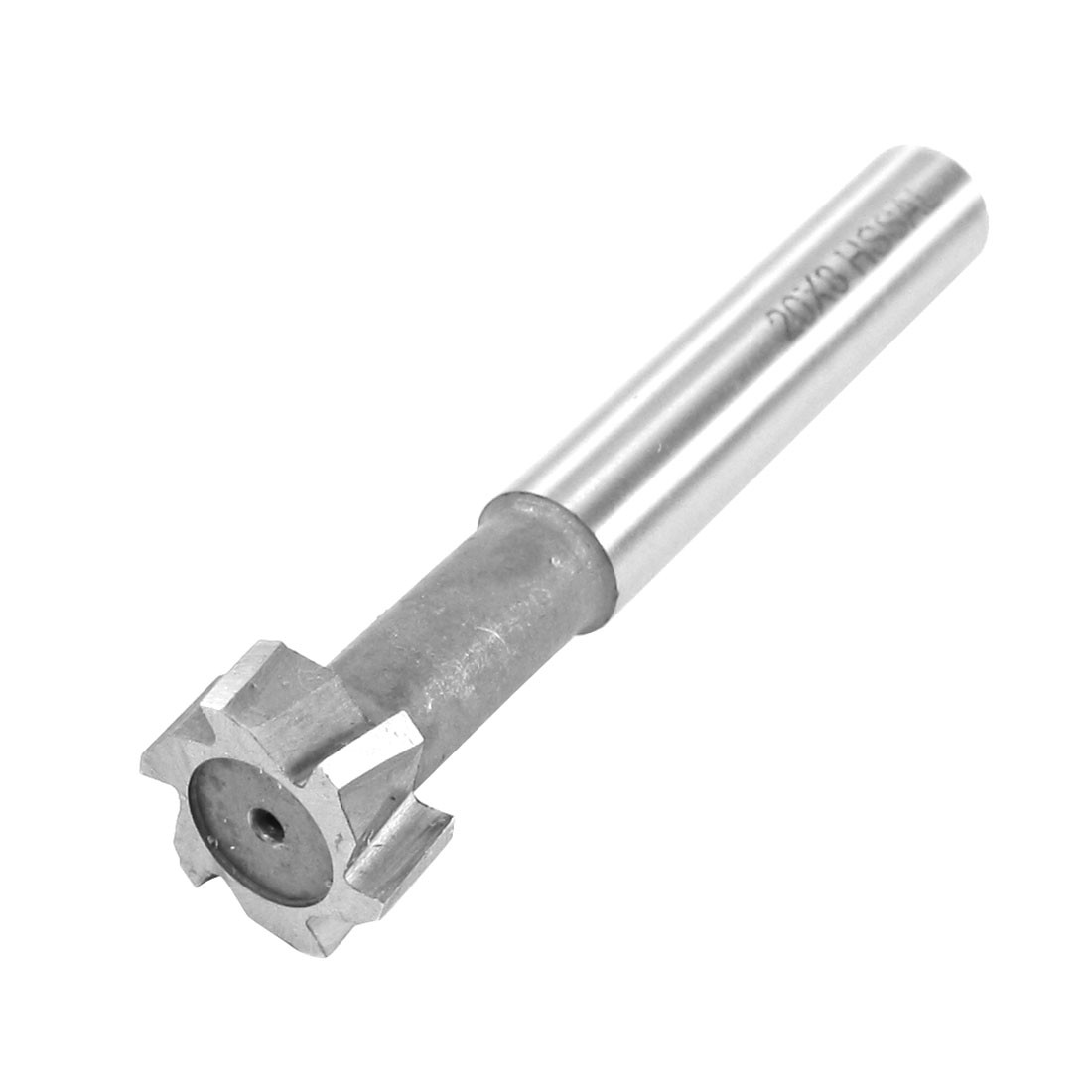8mm Depth 20mm Cutting Dia 6 Flutes Sharp T Slot Cutter End Milling Tool