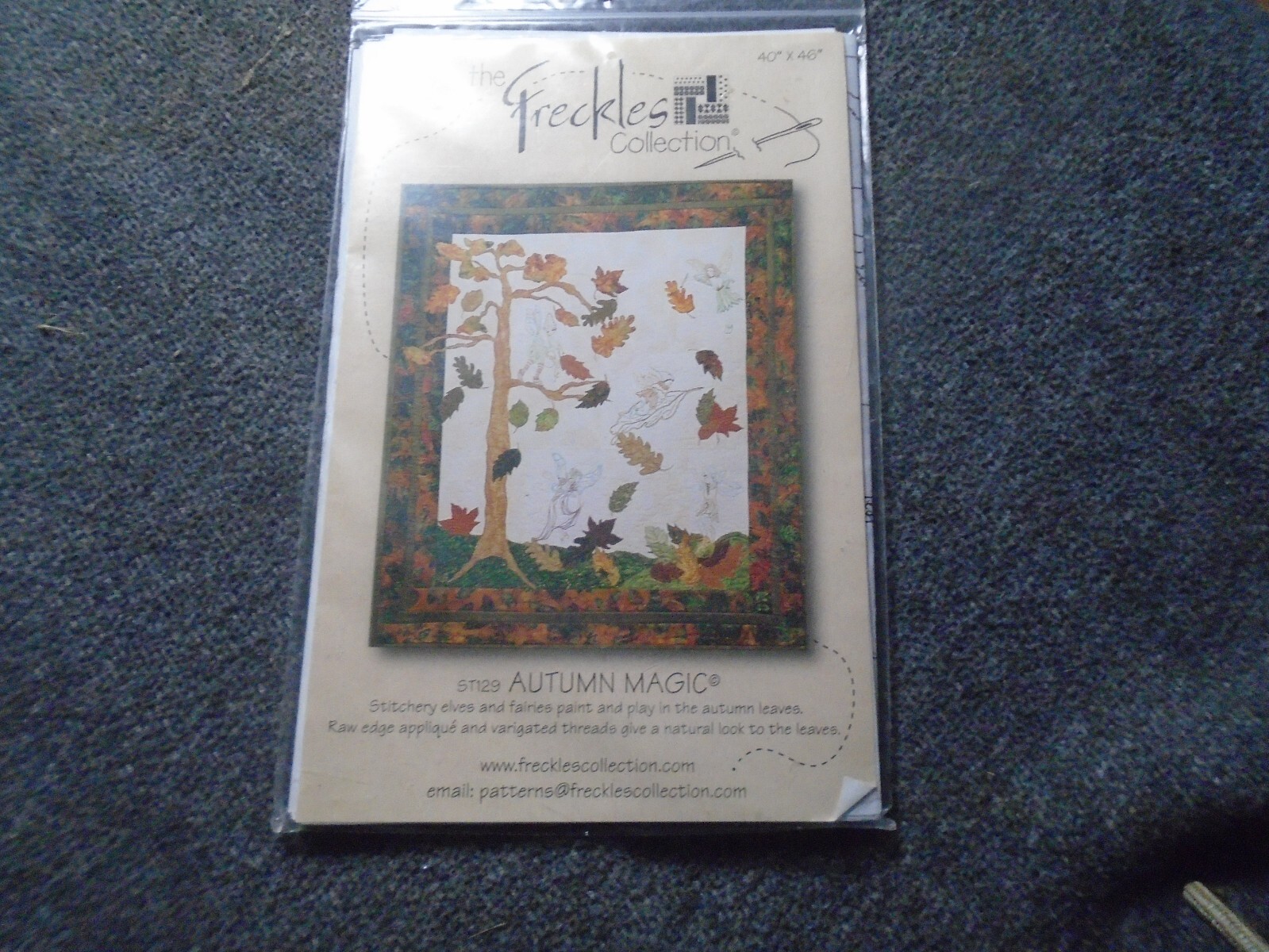 Autumn Magic Quilt Pattern by The Freckles Collection