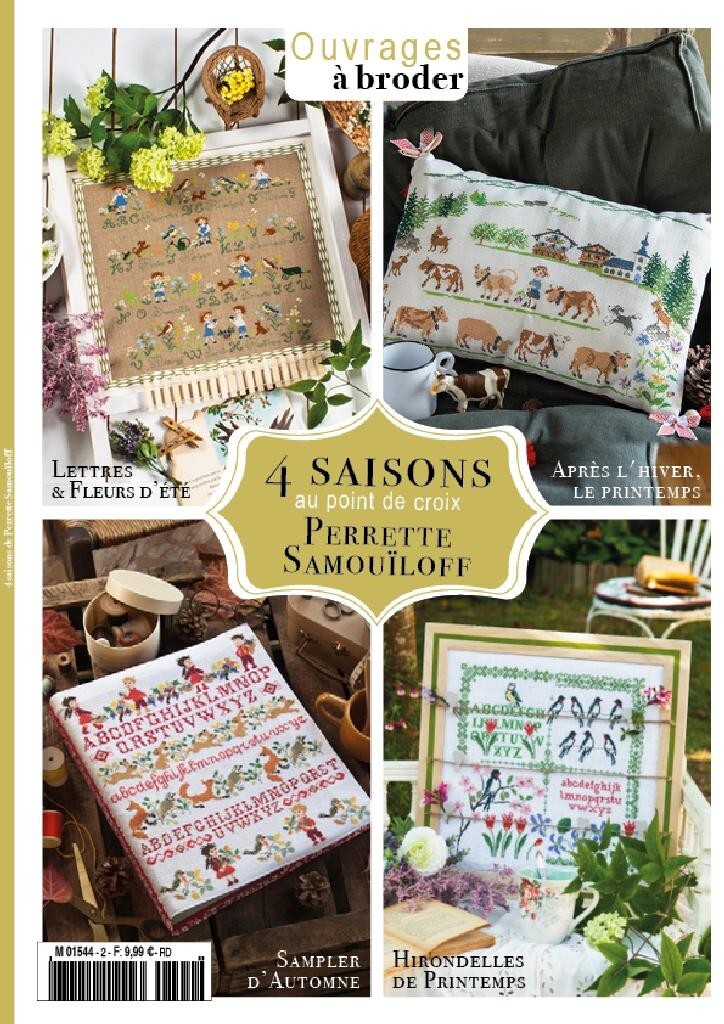 French cross stitch mook 4 Saisons Perrette Samouiloff