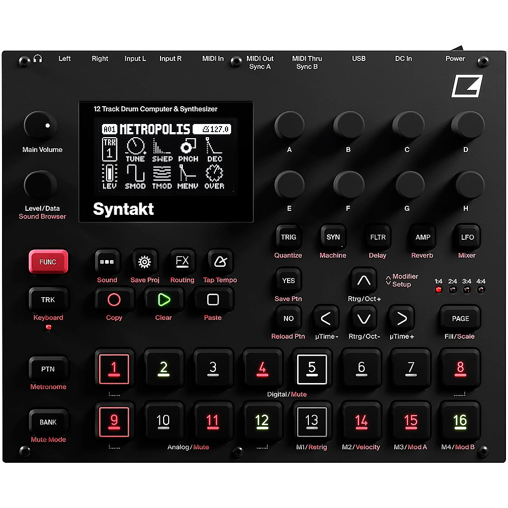 Elektron Syntakt Drum Computer and Synthesizer Refurbished