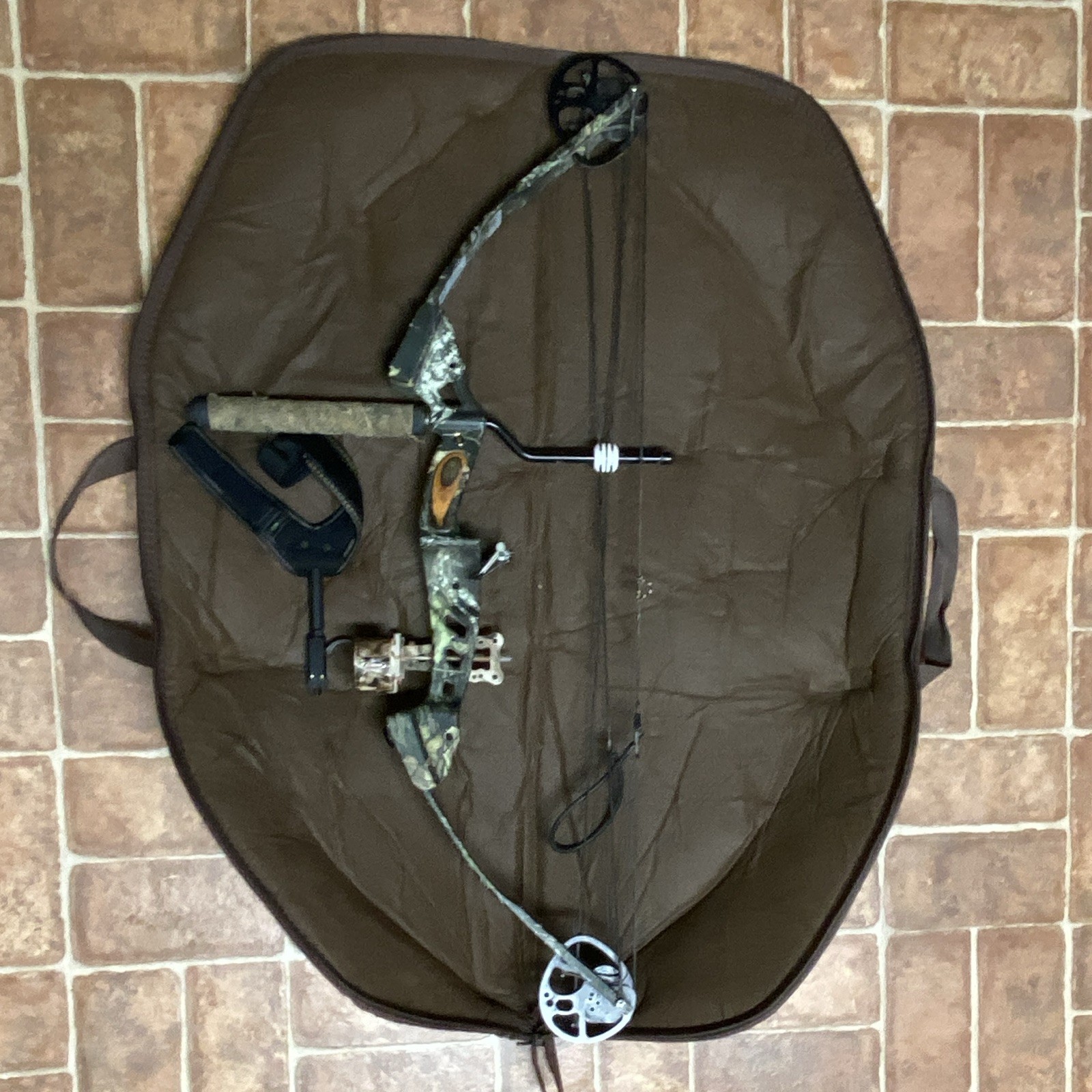 Browning Micro Adrenaline Compound Bow W/ Case, Sight, Stabilizer, Release