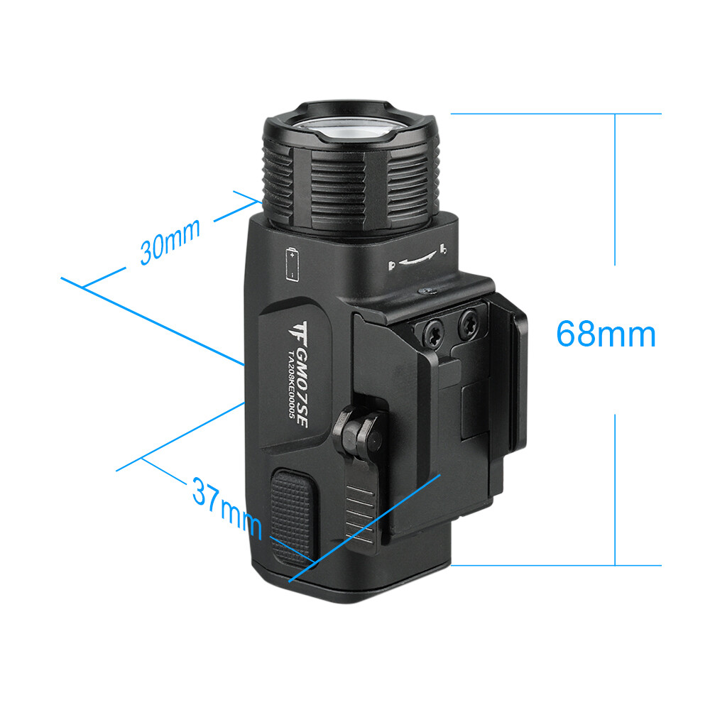 TrustFire 1050LM LED Rechargeable Pistol Light Waterproof Weapon Flashlight R
