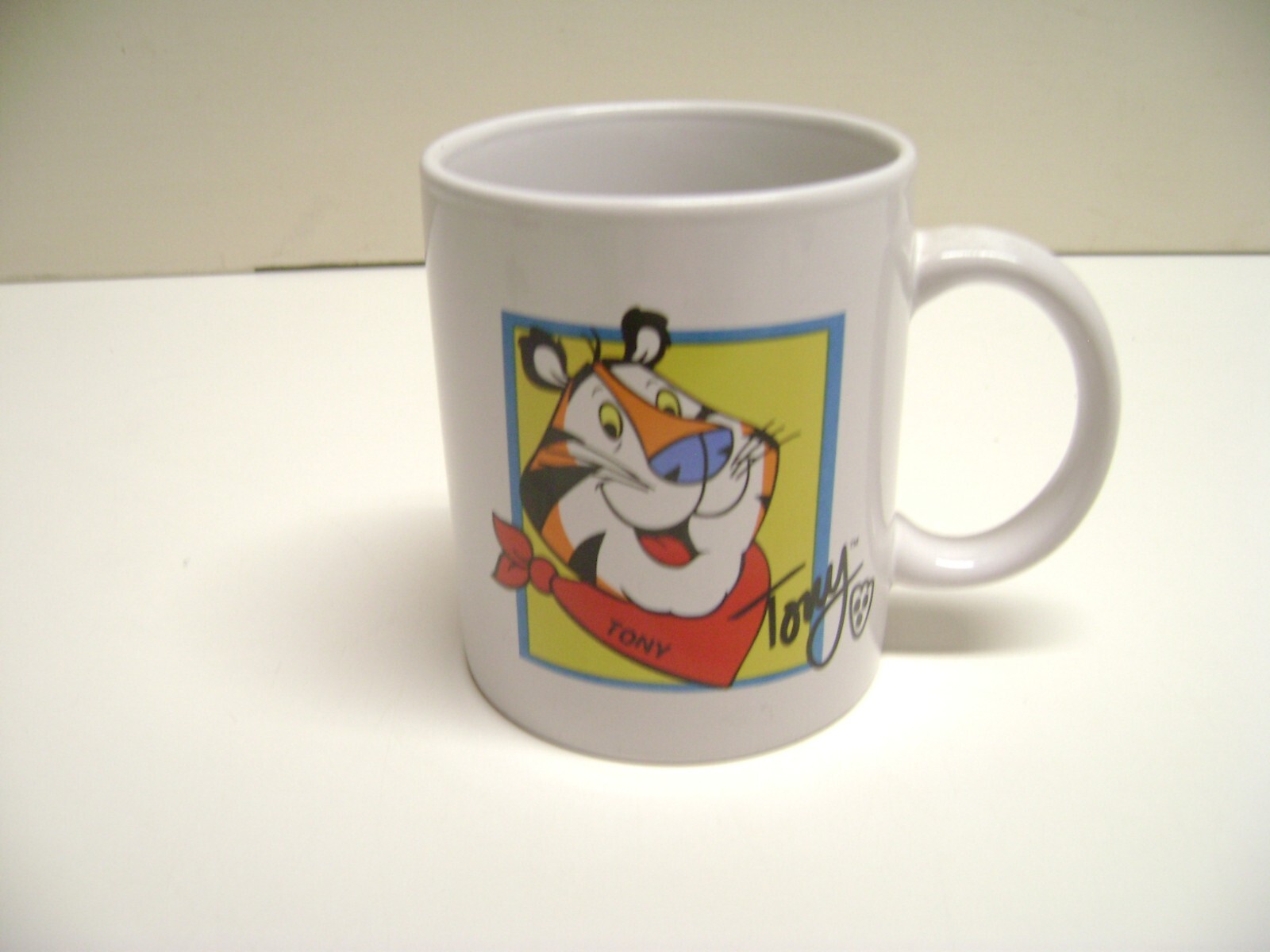 Kellogg's Breakfast Character TONY THE TIGER Ceramic Coffee Cup, Color on White