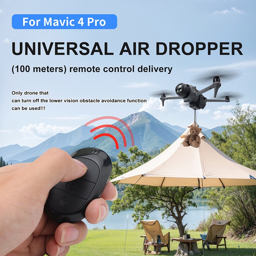 Universal Airdrop System For DJI Mavic 4 Pro Drone Gift Thrower Device Accessory