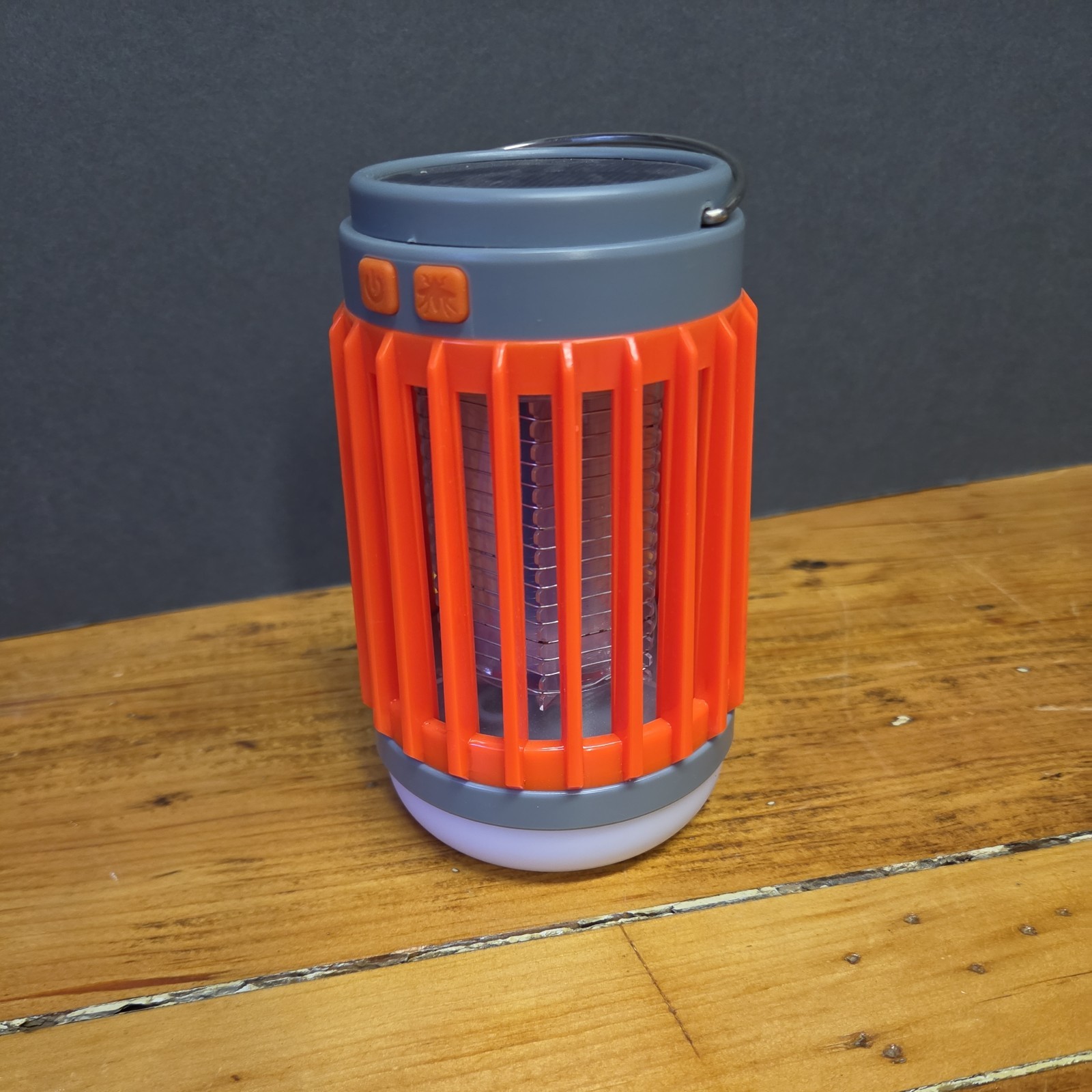 Solar Mosquito Killer Lamp USB Hanging Light Electronic Fly Bug Insect Zapper