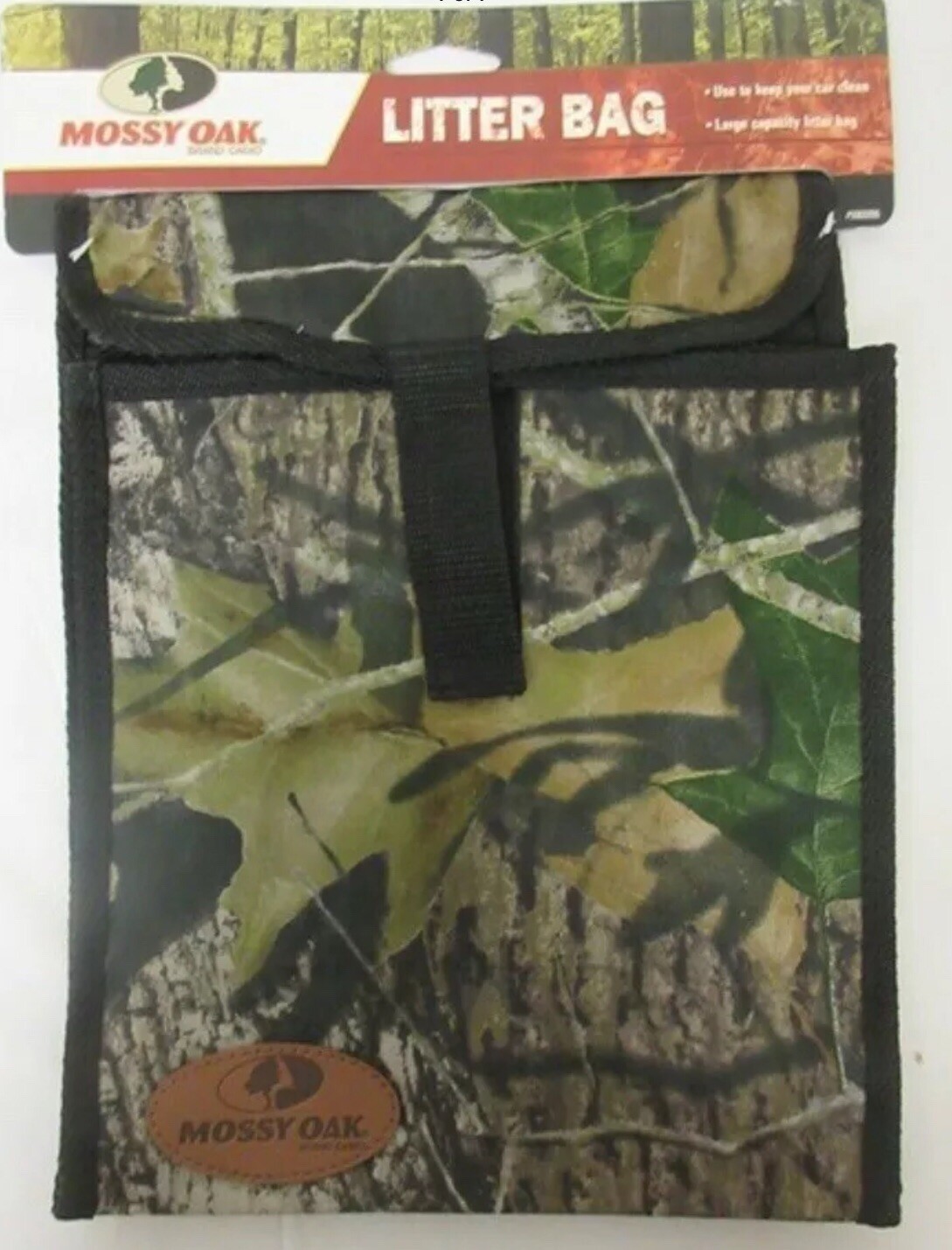 NWT- Mossy Oak Camo Automotive Litter Bag Trash Bag