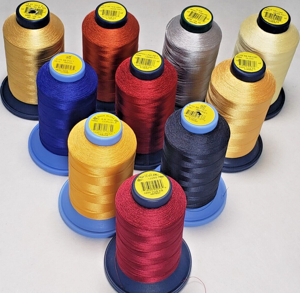 R-A Robison Anton 10 pack Embroidery Thread-65