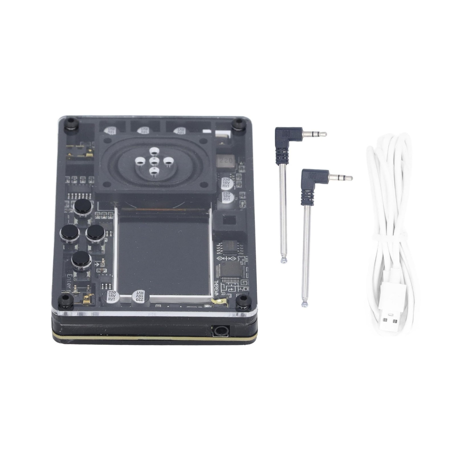 New Mini Theremin Musical Electronic Creative Instrument OLED Screen Display