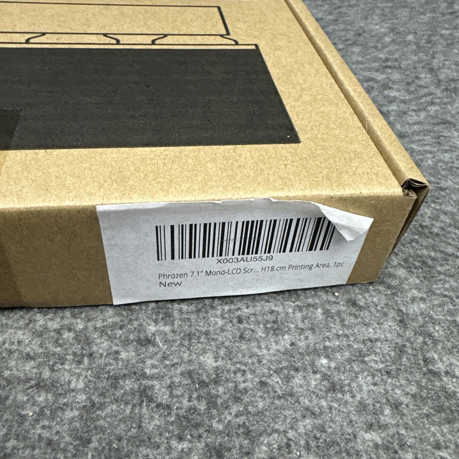 Phrozen Sonic Mini 8K 7.1" Monochrome LCD Replacement Screen NEW OPEN BOX