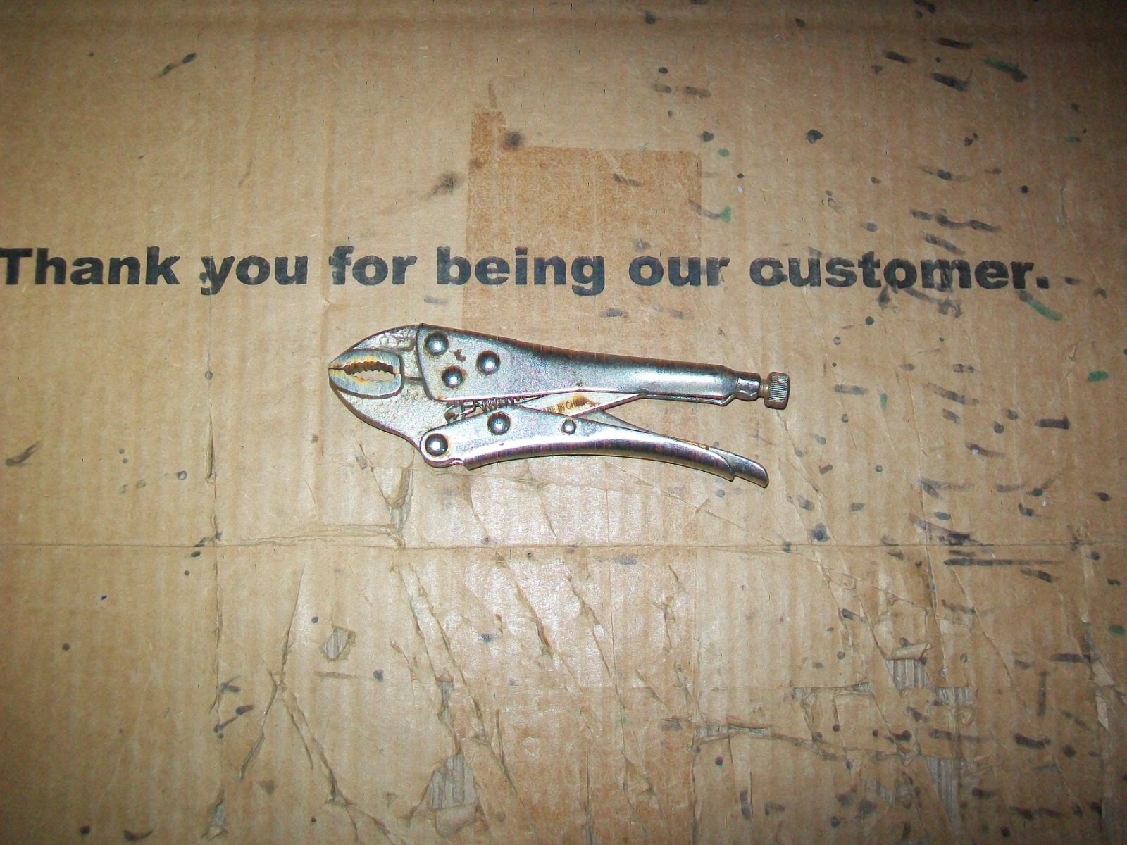 Vintage Unbranded 5 Inch Locking Plier