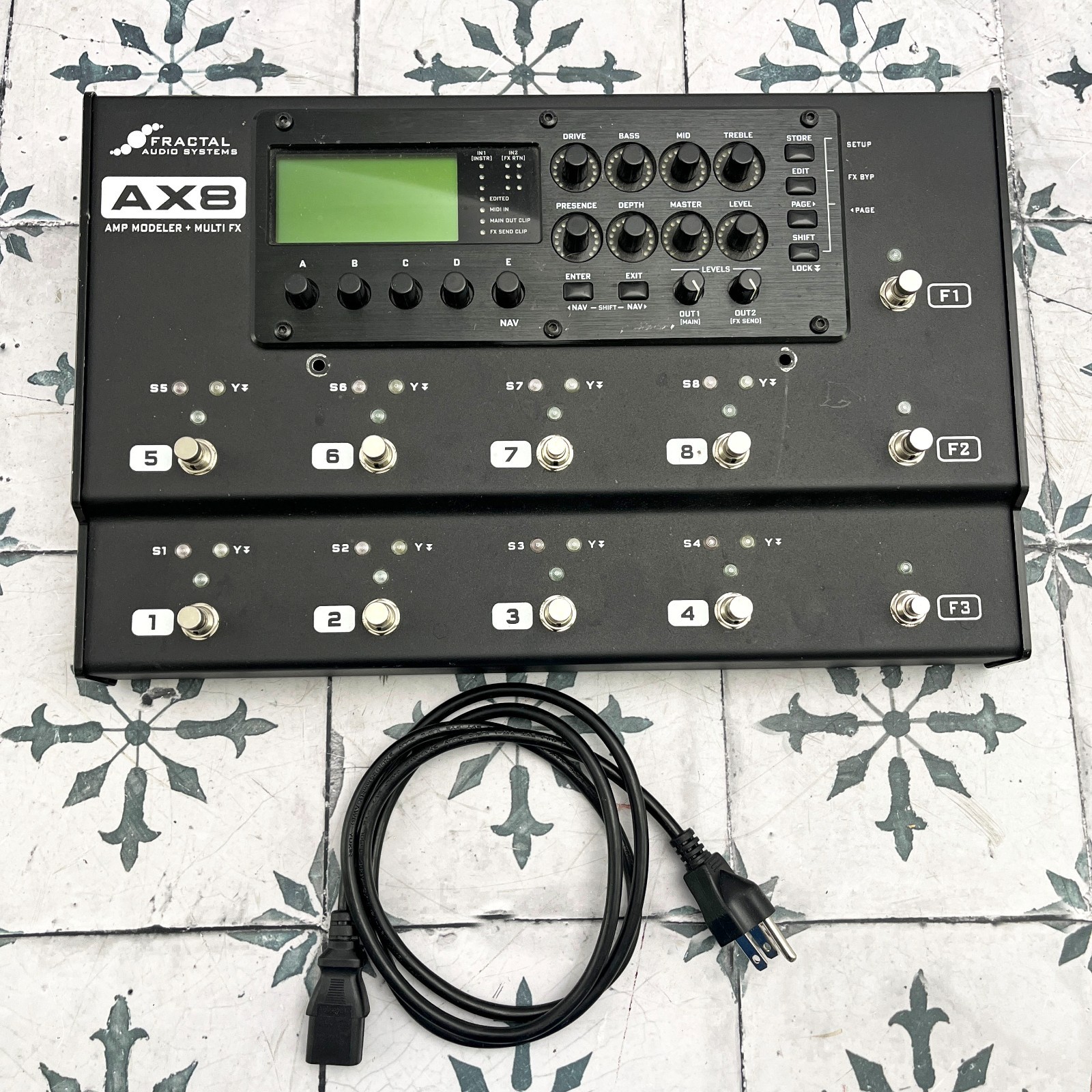Fractal Audio Systems AX8 Amp Modeler/Multi-FX Processor #5540
