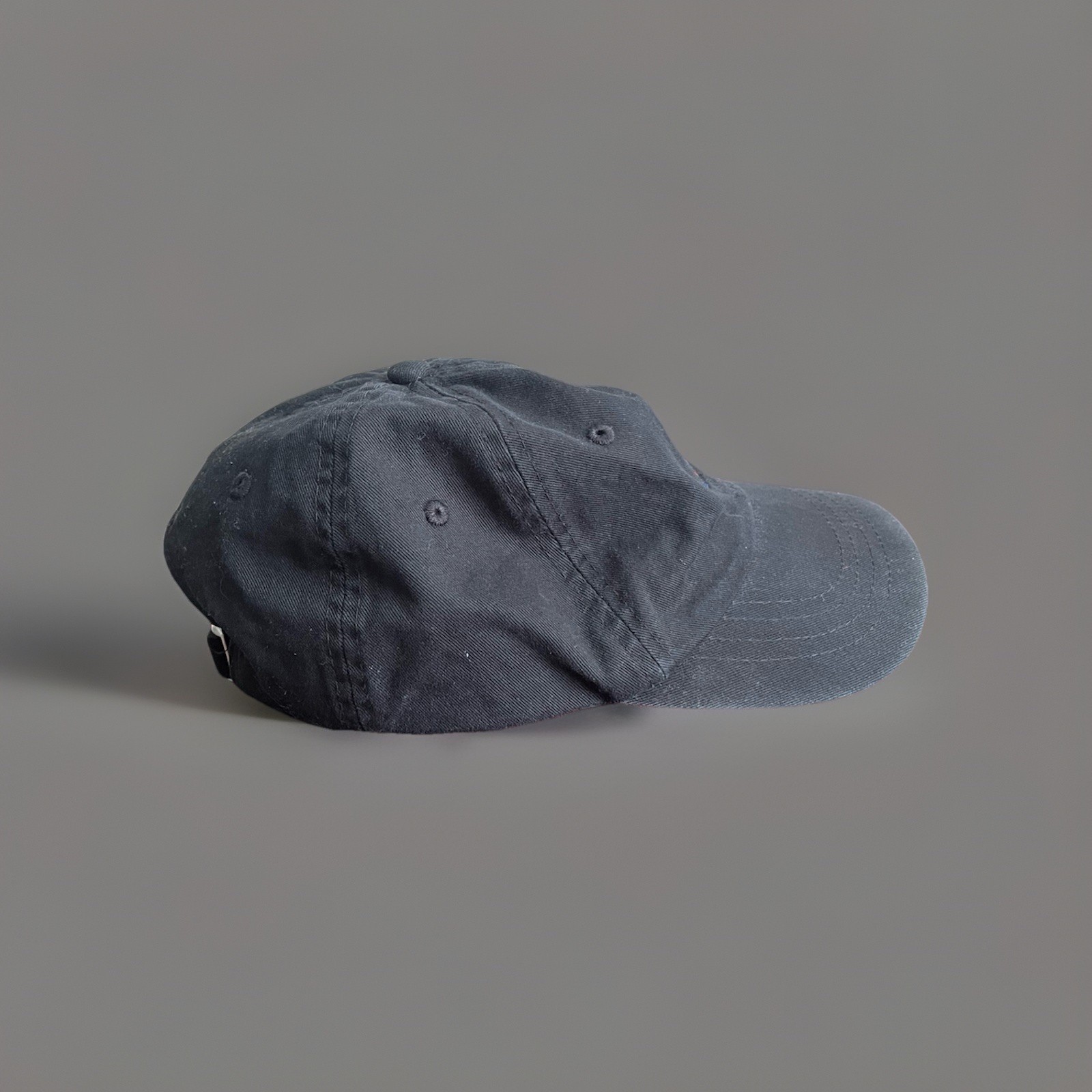 Grateful Dead Steal Your Face Logo Gray Adjustable Baseball Cap