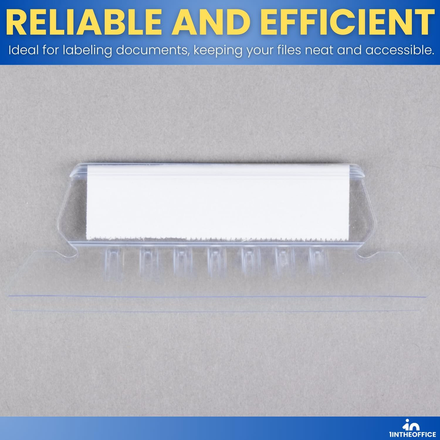 Hanging Folder Tab Inserts, 3-1/2", 100/Pack (3")